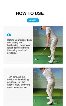 GOLF BAIJIA Swing Rotation Trainer image 10